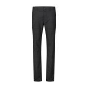 Slim Fit Chino Broek Hugo Boss , Black , Heren