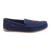 Comfortabele Melfi Pantoffels Polo Ralph Lauren , Blue , Heren