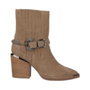 Enkellaars met band Alma EN Pena , Brown , Dames