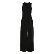 Elegante Zwarte Jumpsuit met Riem InWear , Black , Dames