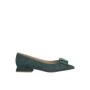 Ballerina plat met detail Alma EN Pena , Green , Dames