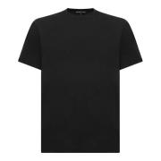 Zwarte Katoenen Slim-Fit T-Shirt James Perse , Black , Heren