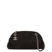 Pre-owned Denim chanel-bags Chanel Vintage , Black , Dames