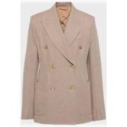 Stijlvolle Jas voor Vrouwen Max Mara , Beige , Dames