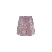 Blush Korte Broek Federica Tosi , Pink , Dames