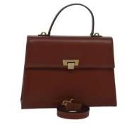 Pre-owned Leather dior-bags Dior Vintage , Brown , Dames