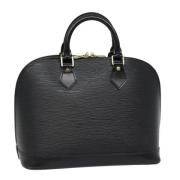 Pre-owned Leather louis-vuitton-bags Louis Vuitton Vintage , Black , D...