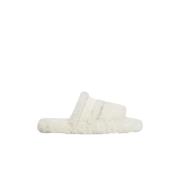 Nepbont Pantoffels - Blancs Tommy Hilfiger , White , Dames