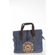 Blauwe Tote Tas met Patch Logo VON Dutch , Blue , Heren