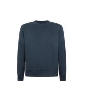 Sweatshirt met Logo Mouw Colmar , Blue , Heren