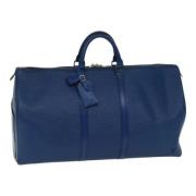 Pre-owned Leather louis-vuitton-bags Louis Vuitton Vintage , Blue , Da...