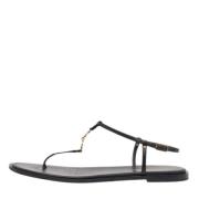 Pre-owned Leather sandals Dior Vintage , Black , Dames