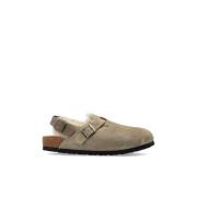 Schoenen Tokio Binnen Shearling Birkenstock , Beige , Dames