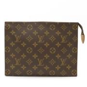 Pre-owned Canvas louis-vuitton-bags Louis Vuitton Vintage , Brown , Da...