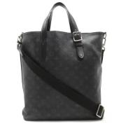 Pre-owned Canvas louis-vuitton-bags Louis Vuitton Vintage , Black , He...