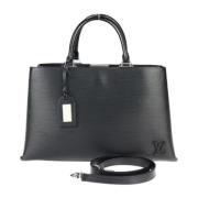 Pre-owned Leather louis-vuitton-bags Louis Vuitton Vintage , Black , D...