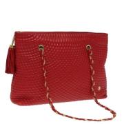 Pre-owned Leather shoulder-bags Bally Pre-owned , Red , Heren