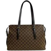 Pre-owned Leather louis-vuitton-bags Louis Vuitton Vintage , Brown , D...