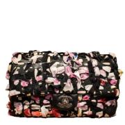 Pre-owned Silk chanel-bags Chanel Vintage , Black , Dames