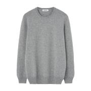 Grijze Jersey Sweaters Gran Sasso , Gray , Heren