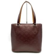 Pre-owned Leather louis-vuitton-bags Louis Vuitton Vintage , Red , Dam...