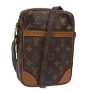 Pre-owned Canvas louis-vuitton-bags Louis Vuitton Vintage , Brown , Da...