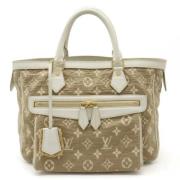 Pre-owned Canvas louis-vuitton-bags Louis Vuitton Vintage , Beige , Da...