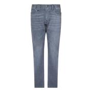 Luxe Grijze Jeans Aw24 Brioni , Gray , Heren