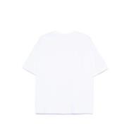 Witte Katoenen Atelier Tee Séfr , White , Heren