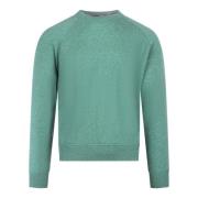 Groene Sweater Collectie Barba , Green , Heren