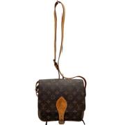 Pre-owned Canvas louis-vuitton-bags Louis Vuitton Vintage , Brown , Da...