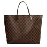 Pre-owned Canvas louis-vuitton-bags Louis Vuitton Vintage , Brown , Da...