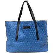 Pre-owned Leather handbags Jimmy Choo Pre-owned , Blue , Dames