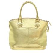 Pre-owned Leather louis-vuitton-bags Louis Vuitton Vintage , Yellow , ...