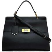 Pre-owned Leather balenciaga-bags Balenciaga Vintage , Black , Dames