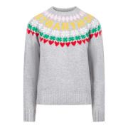 Grijze Sweater Collectie Saint Barth , Gray , Dames