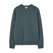 Shetland Crew Sweaters Hartford , Green , Heren