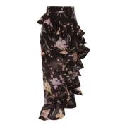 Waterval Rok in Iris Sherbet Zimmermann , Multicolor , Dames