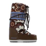 Sneeuwlaarzen Icoon Bloem Moon Boot , Brown , Dames