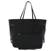 Pre-owned Leather louis-vuitton-bags Louis Vuitton Vintage , Black , D...