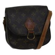 Pre-owned Canvas shoulder-bags Louis Vuitton Vintage , Brown , Dames