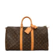 Pre-owned Canvas louis-vuitton-bags Louis Vuitton Vintage , Brown , Da...