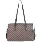 Pre-owned Canvas louis-vuitton-bags Louis Vuitton Vintage , Brown , Da...