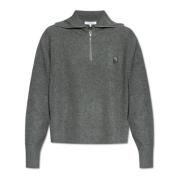 Trui met kraag Maison Kitsuné , Gray , Dames