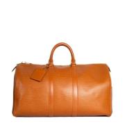 Pre-owned Leather louis-vuitton-bags Louis Vuitton Vintage , Brown , D...