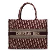 Pre-owned Canvas totes Dior Vintage , Red , Dames