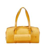 Pre-owned Leather louis-vuitton-bags Louis Vuitton Vintage , Yellow , ...