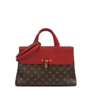 Pre-owned Canvas louis-vuitton-bags Louis Vuitton Vintage , Brown , Da...