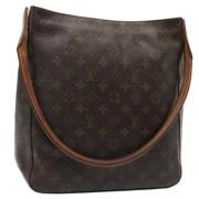 Pre-owned Canvas louis-vuitton-bags Louis Vuitton Vintage , Brown , Da...