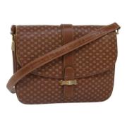 Pre-owned Leather celine-bags Celine Vintage , Brown , Dames